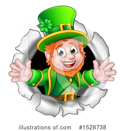 Royalty-Free (RF) Leprechaun Clipart Illustration by AtStockIllustration - Stock Sample #1528738