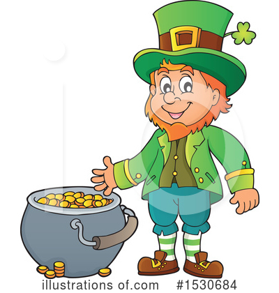 Pot Of Gold Clipart #1530684 by visekart