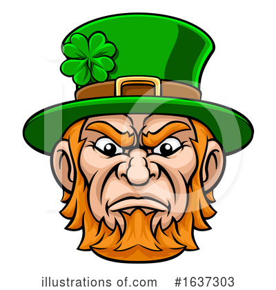 Royalty-Free (RF) Leprechaun Clipart Illustration by AtStockIllustration - Stock Sample #1637303