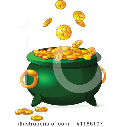 Pot Of Gold Clipart #1166197 by Pushkin