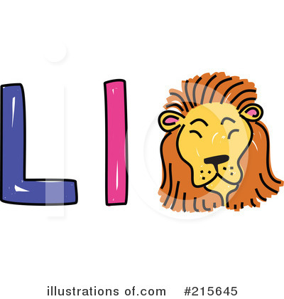 Royalty-Free (RF) Letter L Clipart Illustration by Prawny - Stock Sample #215645