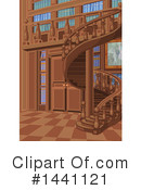 Library Clipart #1441121 by Pushkin