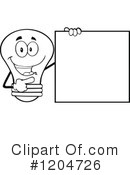 Light Bulb Clipart #1204726 by Hit Toon