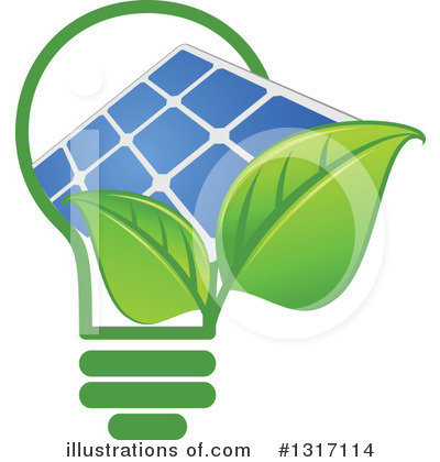 Solar Panels Clipart #1317114 by Vector Tradition SM