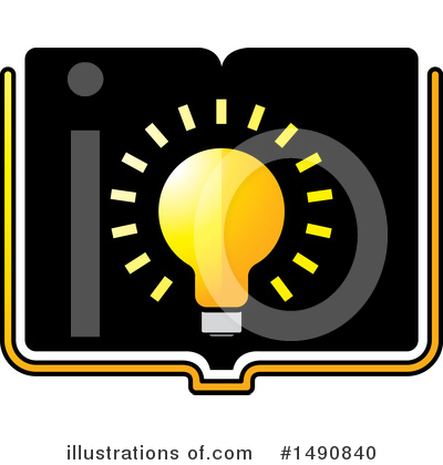 Reading Clipart #1490840 by Lal Perera