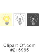 Light Bulb Clipart #216965 by Qiun