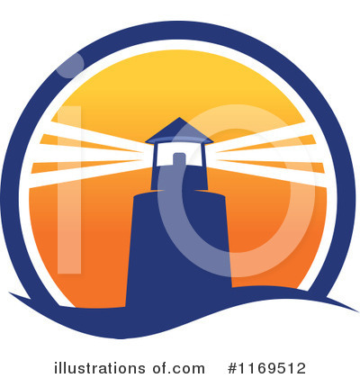 Royalty-Free (RF) Lighthouse Clipart Illustration by Vector Tradition SM - Stock Sample #1169512