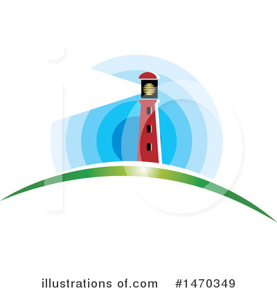 Royalty-Free (RF) Lighthouse Clipart Illustration by Lal Perera - Stock Sample #1470349