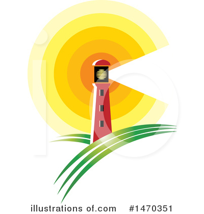 Royalty-Free (RF) Lighthouse Clipart Illustration by Lal Perera - Stock Sample #1470351