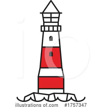 Lighthouse Clipart #1757347 by Vector Tradition SM