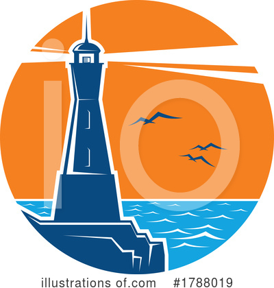 Lighthouse Clipart #1788019 by Vector Tradition SM