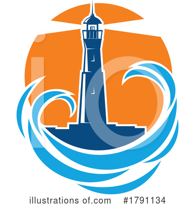 Lighthouse Clipart #1791134 by Vector Tradition SM
