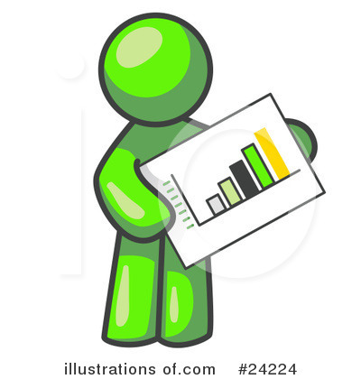 Bar Graph Clipart #24224 by Leo Blanchette