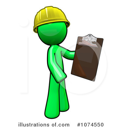 Builder Clipart #1074550 by Leo Blanchette