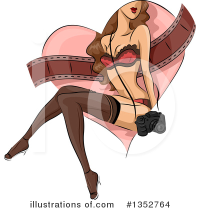 Royalty-Free (RF) Lingerie Clipart Illustration by BNP Design Studio - Stock Sample #1352764