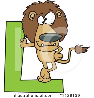 Royalty-Free (RF) Lion Clipart Illustration by toonaday - Stock Sample #1129139