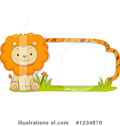 Lion Clipart #1234870 by BNP Design Studio