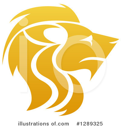 Royalty-Free (RF) Lion Clipart Illustration by AtStockIllustration - Stock Sample #1289325