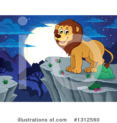 Lion Clipart #1312560 by visekart