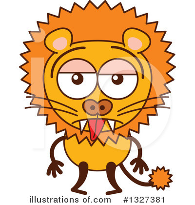 Lion Clipart #1327381 by Zooco