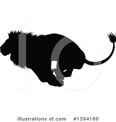 Royalty-Free (RF) Lion Clipart Illustration by AtStockIllustration - Stock Sample #1394160