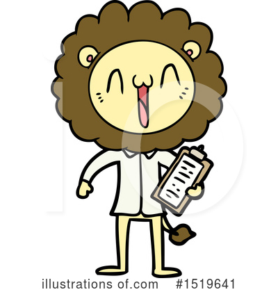 Lion Clipart #1519641 by lineartestpilot