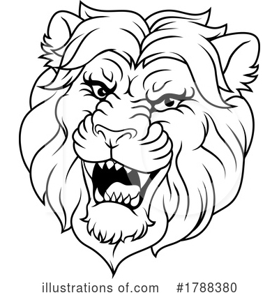 Royalty-Free (RF) Lion Clipart Illustration by AtStockIllustration - Stock Sample #1788380