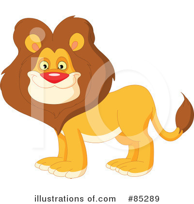 Royalty-Free (RF) Lion Clipart Illustration by yayayoyo - Stock Sample #85289