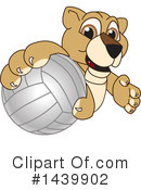 Lion Cub Mascot Clipart #1439902 by Mascot Junction