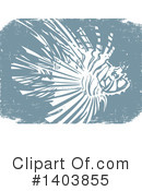 Lionfish Clipart #1403855 by xunantunich