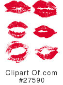 Lipstick Kiss Clipart