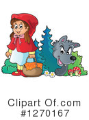 Little Red Riding Hood Clipart #1270167 by visekart