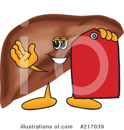 Liver Mascot Clipart #217039 by Mascot Junction