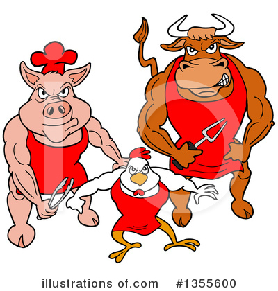 Beef Clipart #1355600 by LaffToon