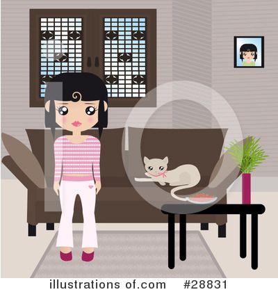 Girl Clipart #28831 by Melisende Vector