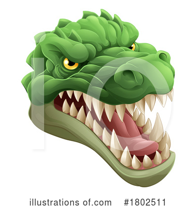 Royalty-Free (RF) Lizard Clipart Illustration by AtStockIllustration - Stock Sample #1802511