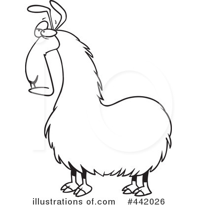 Llama Clipart #442026 by toonaday