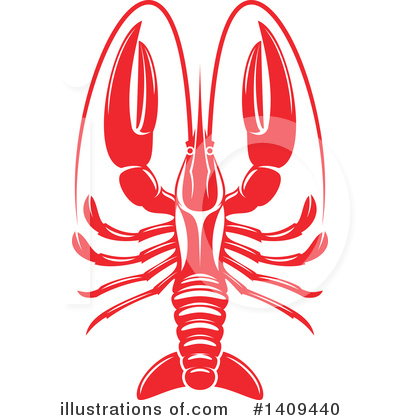 Seafood Clipart #1409440 by Vector Tradition SM