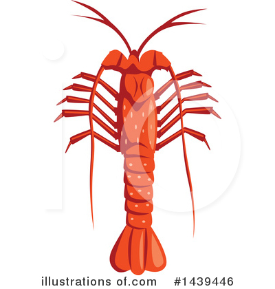 Royalty-Free (RF) Lobster Clipart Illustration by Vector Tradition SM - Stock Sample #1439446