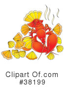 Lobster Clipart #38199 by Alex Bannykh