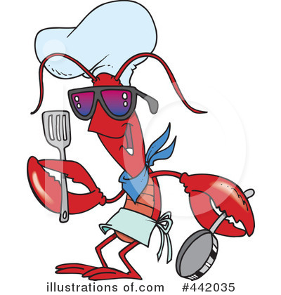 Seafood Clipart #442035 by toonaday