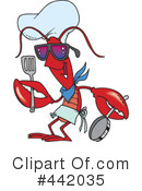 Lobster Clipart #442035 by toonaday