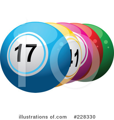 Royalty-Free (RF) Lottery Clipart Illustration by elaineitalia - Stock Sample #228330