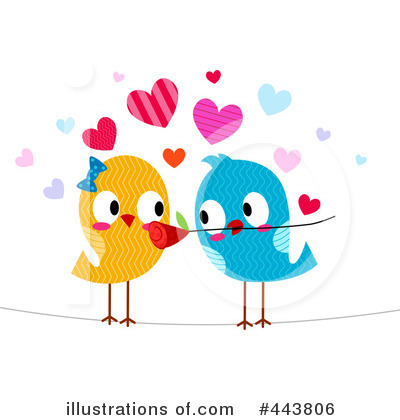 Pictures Birds on Royalty Free  Rf  Love Birds Clipart Illustration By Bnp Design Studio
