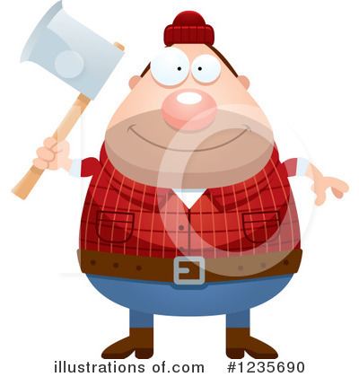 Logger Clipart #1235690 by Cory Thoman