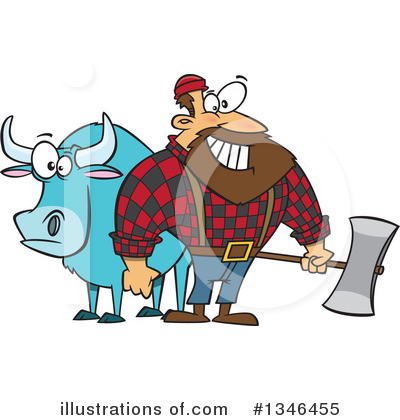 Logger Clipart #1346455 by toonaday