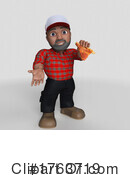 Lumberjack Clipart #1763719 by KJ Pargeter