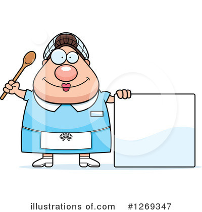 Royalty-Free (RF) Lunch Lady Clipart Illustration by Cory Thoman - Stock Sample #1269347