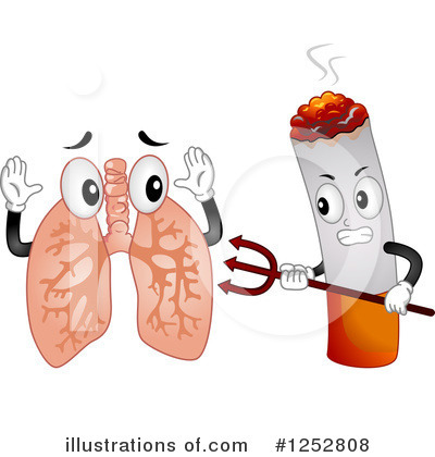 Cigarette Mascot Clipart #1252808 by BNP Design Studio
