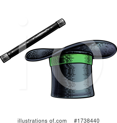 Magic Hat Clipart #1738440 by AtStockIllustration